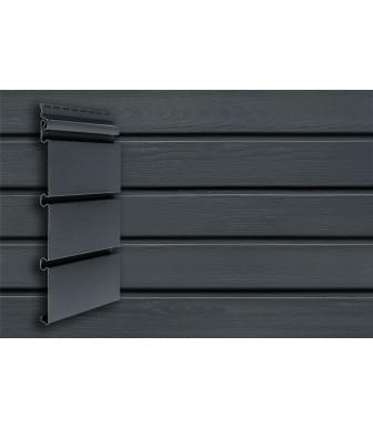 Сайдинг Grand Line Архитектурный Планкен ACRYL Графит